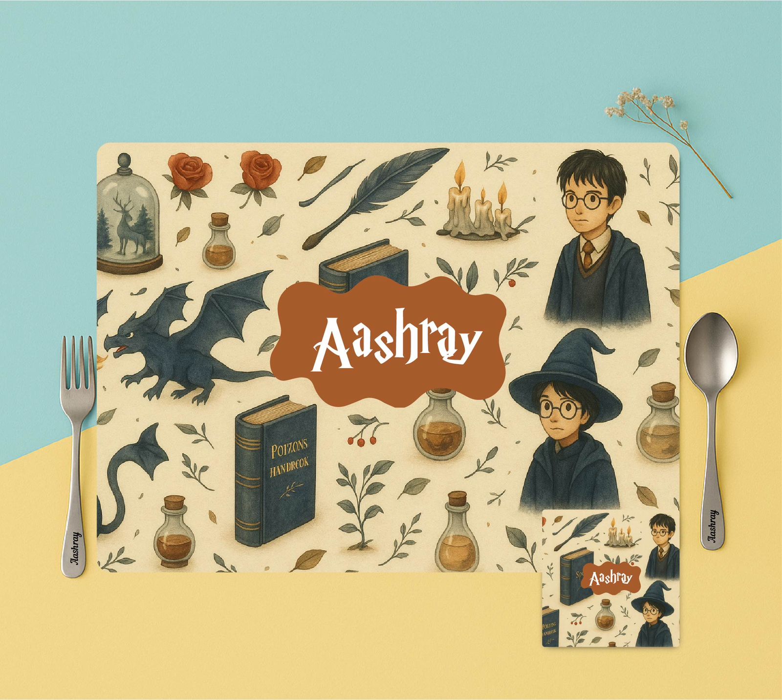 Personalized mat set combo