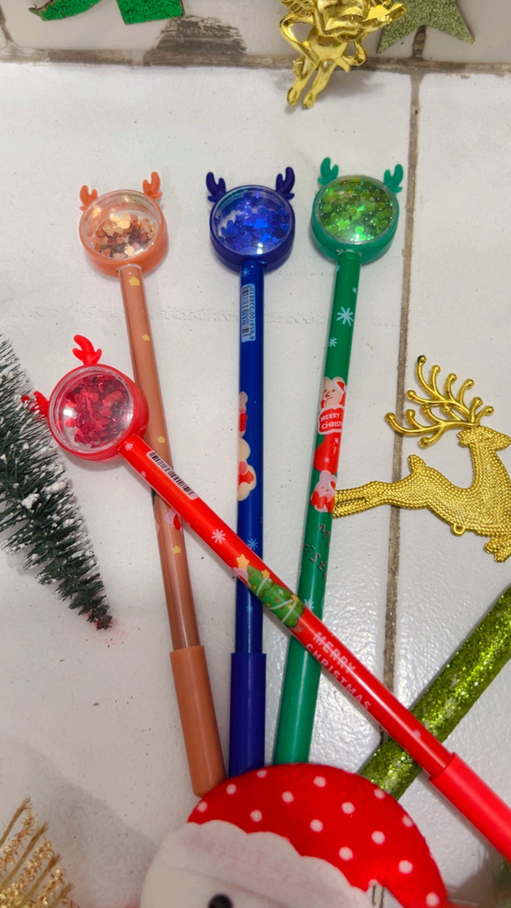 GLITTER PEN SET OF 2