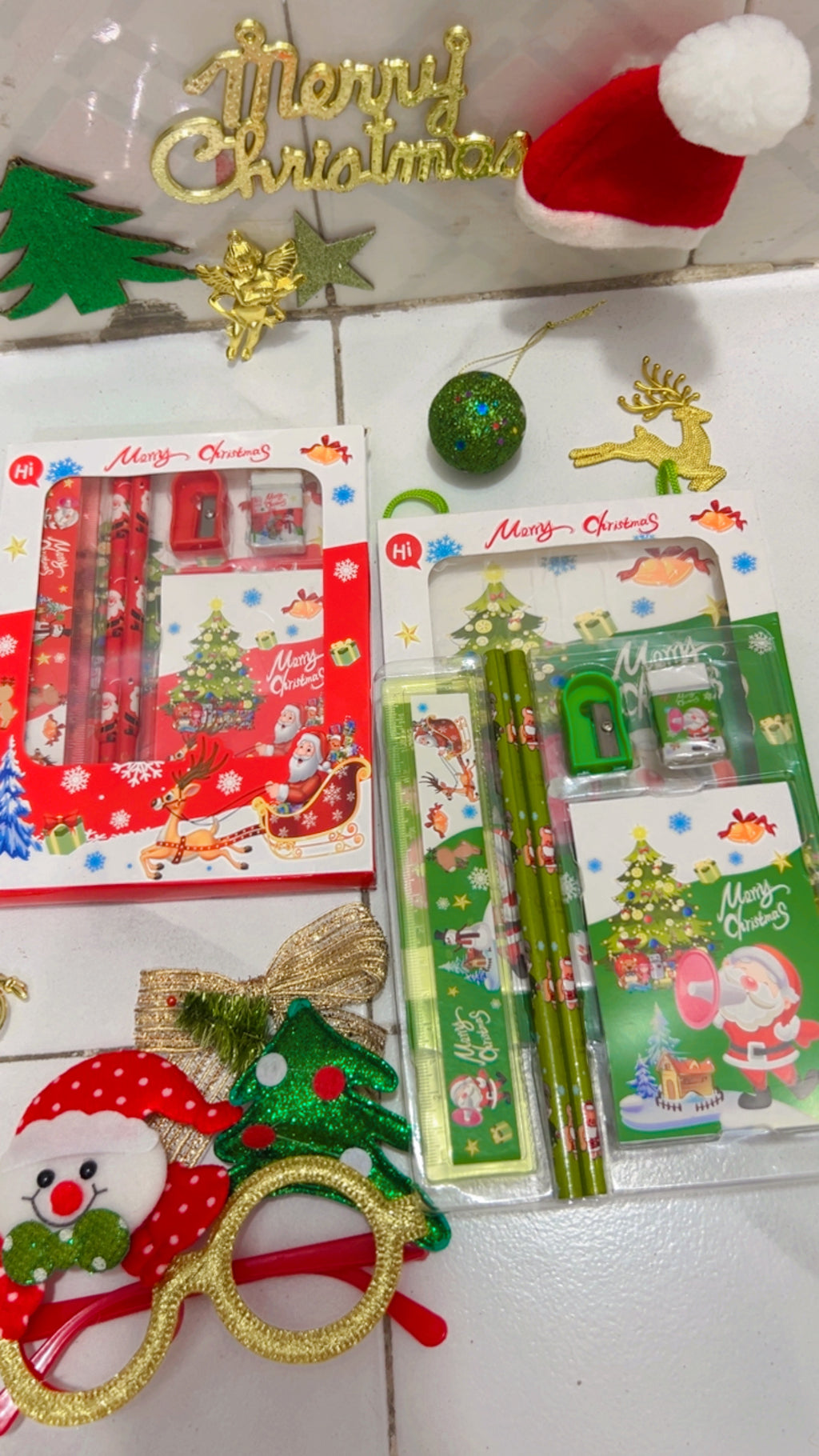 Christmas big stationery set