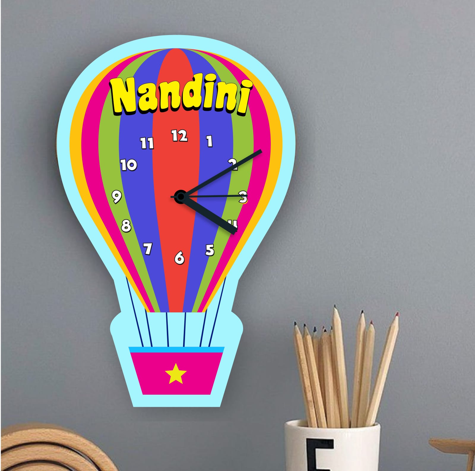 Personalised wall clock