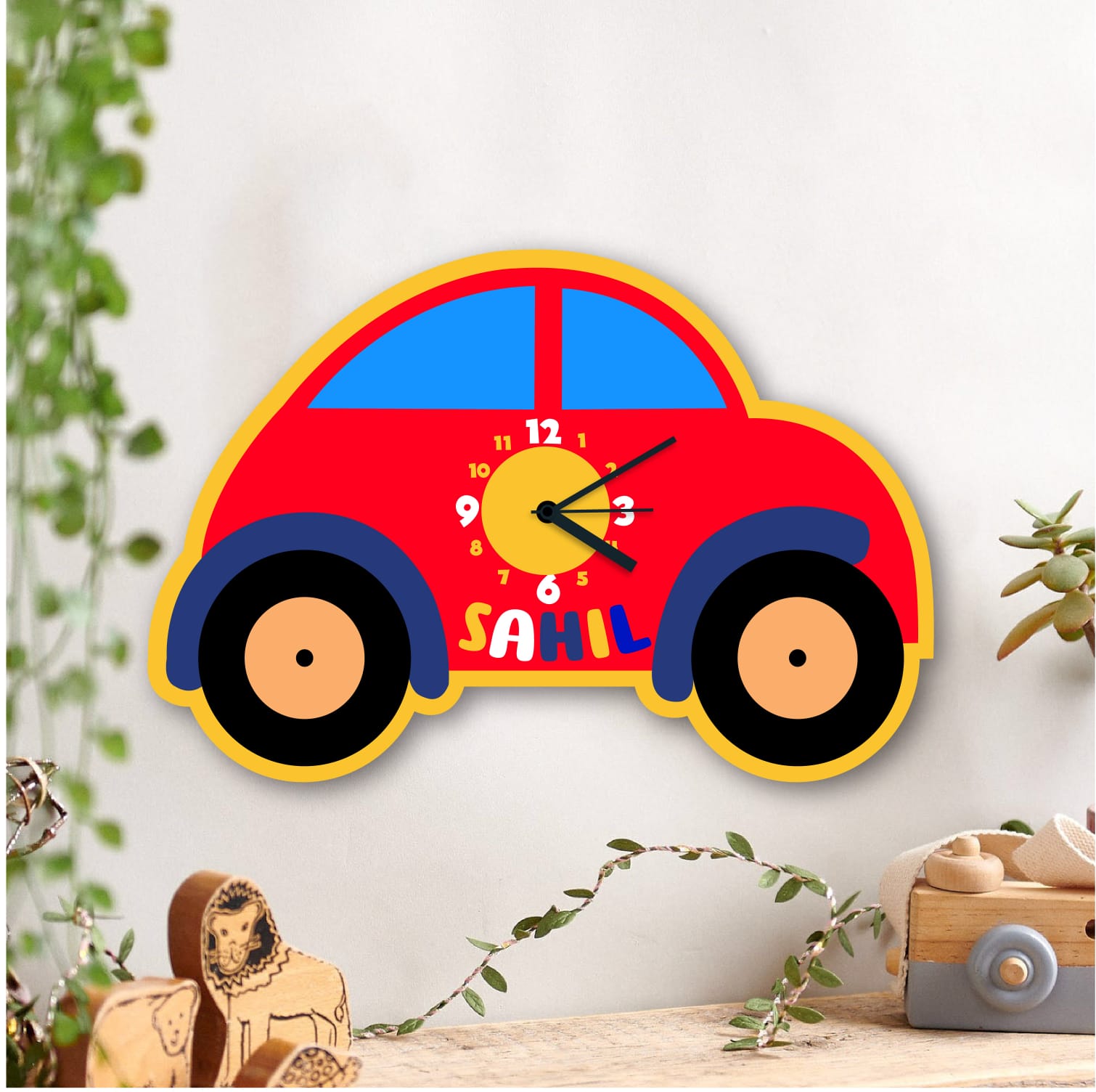 Personalised wall clock