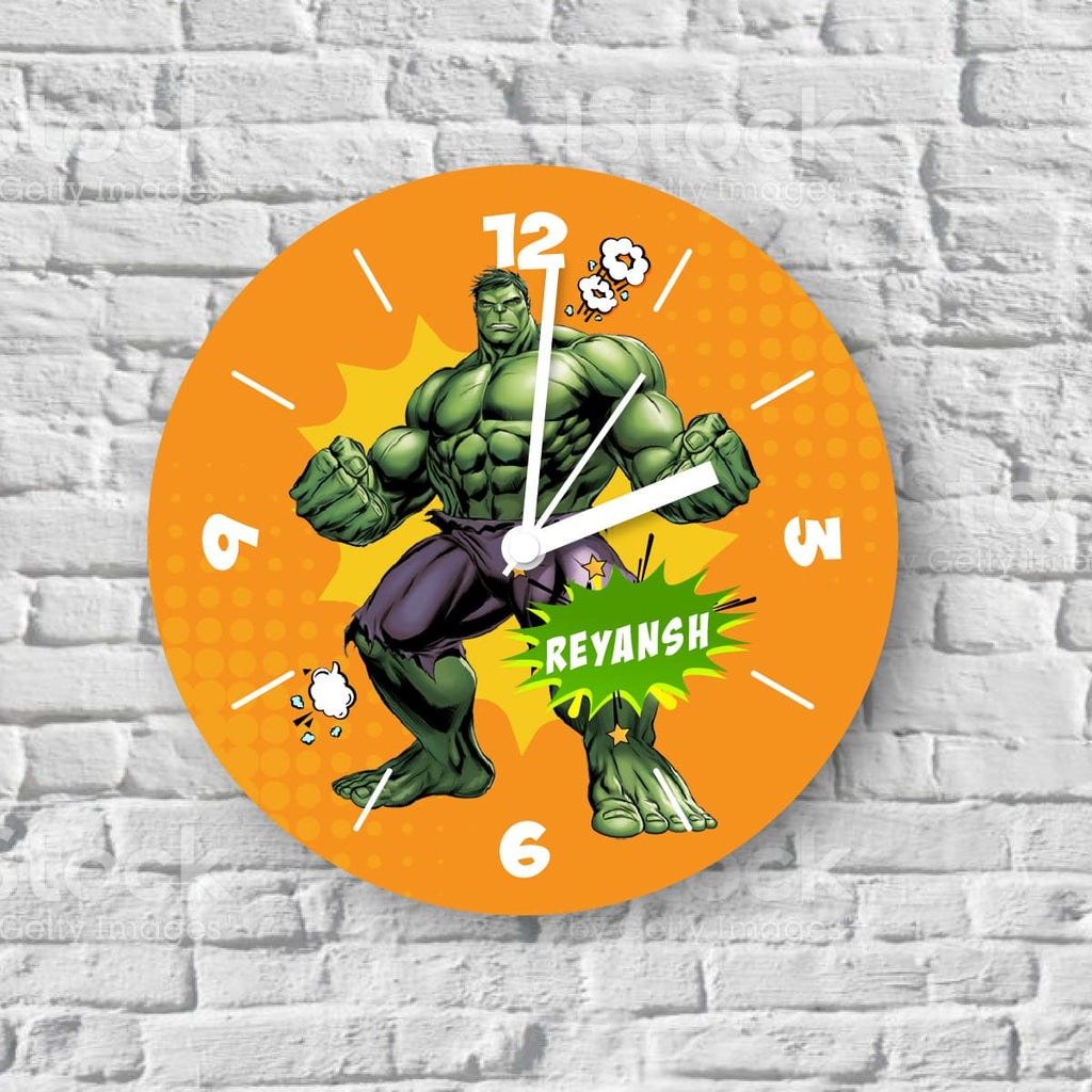 Avenger Personalised wall clock
