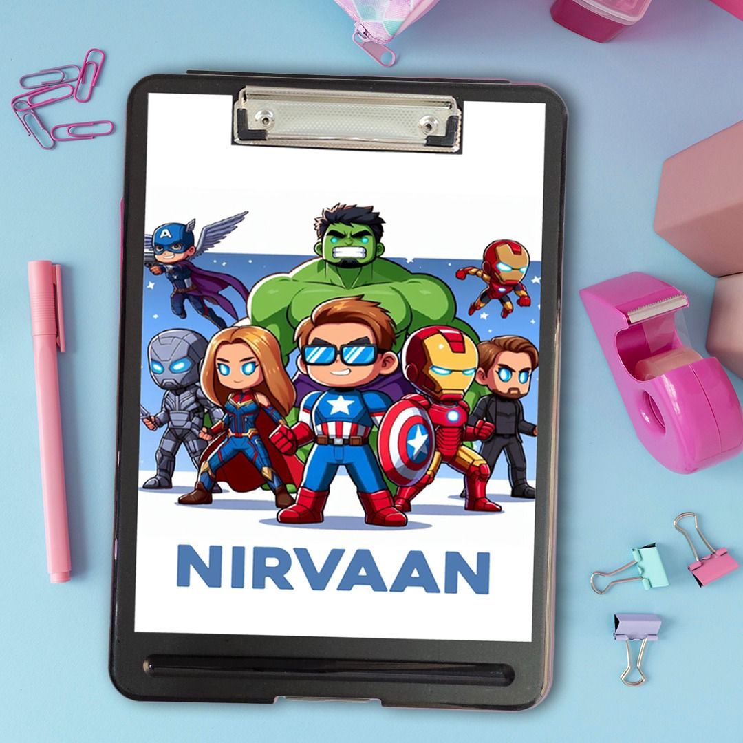 Personalized Clipboard with Storage