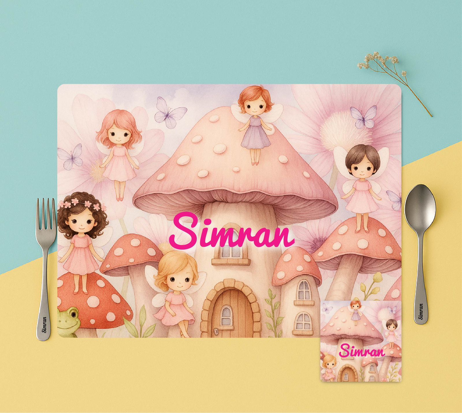 Personalized mat set combo