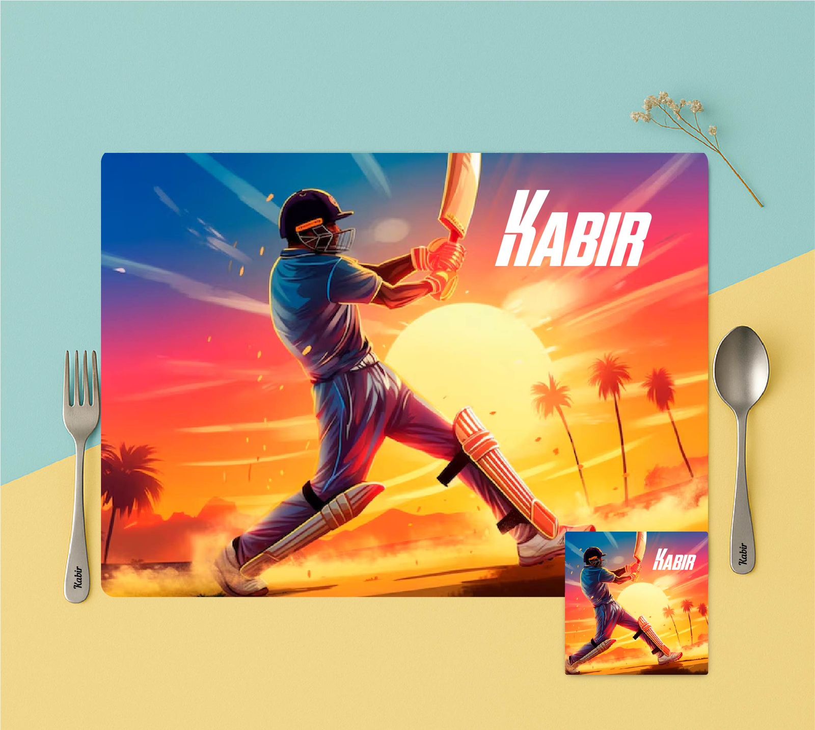 Personalized mat set combo