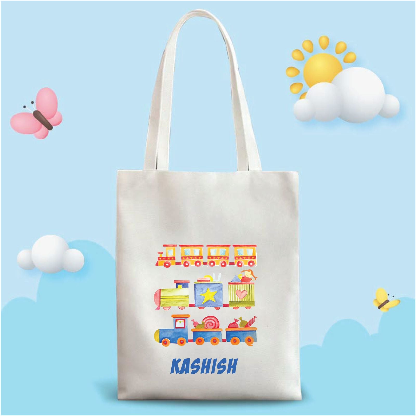Personalized Kids Tote Bag