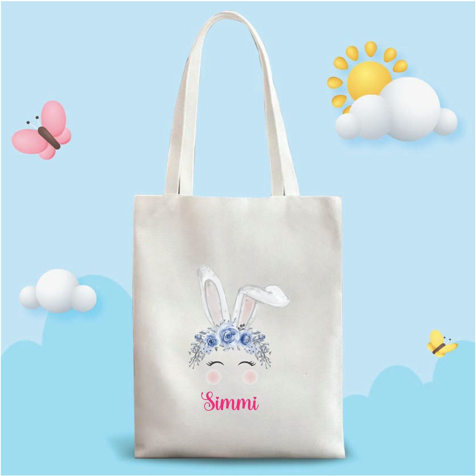 Personalized Kids Tote Bag