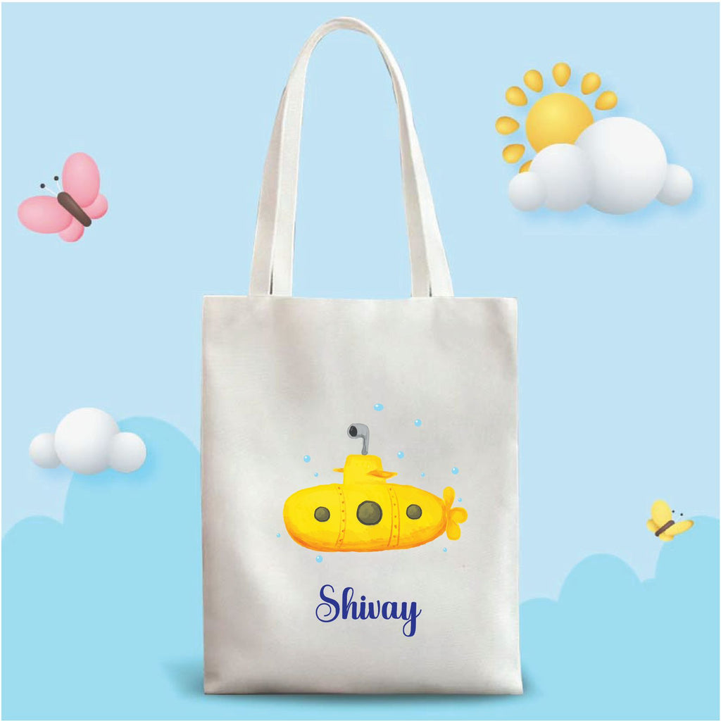 Personalized Kids Tote Bag