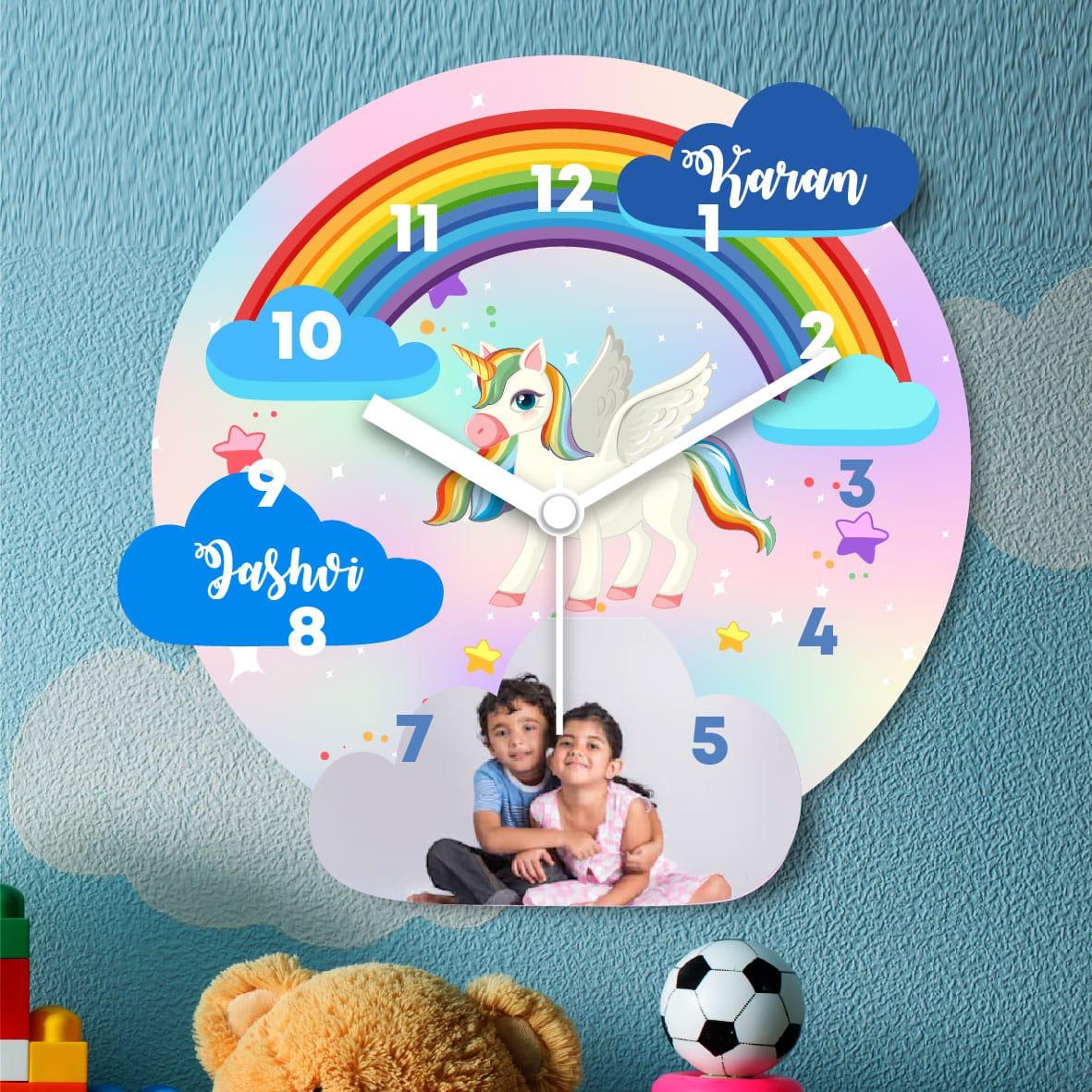 Personalised wall clock