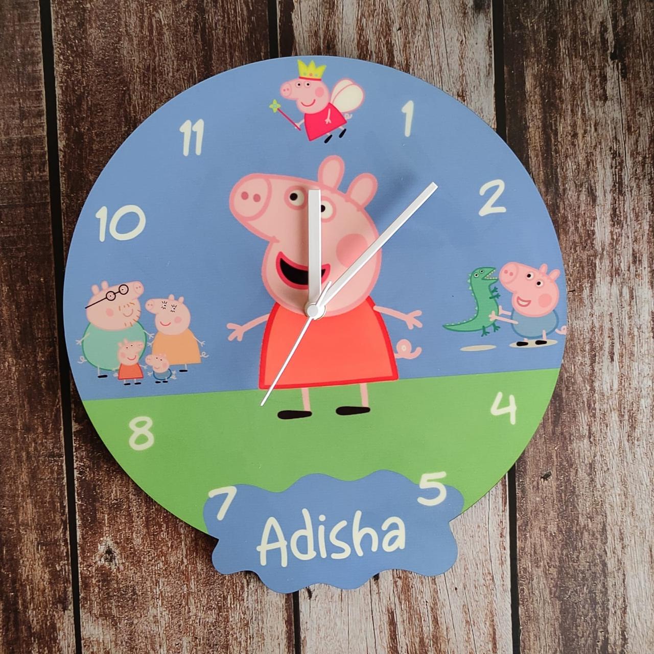 Personalised wall clock