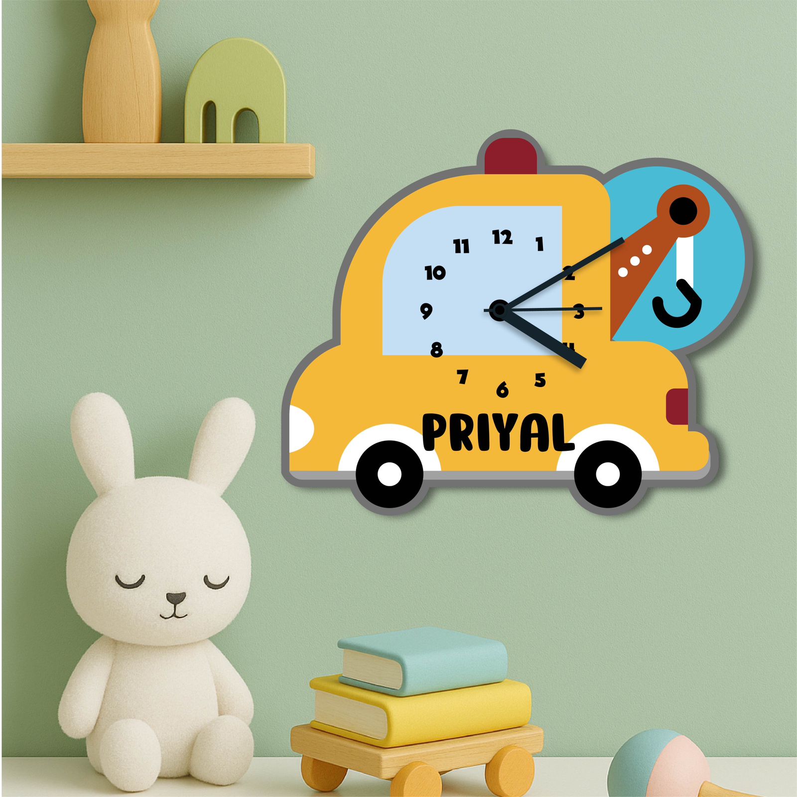 Personalised wall clock