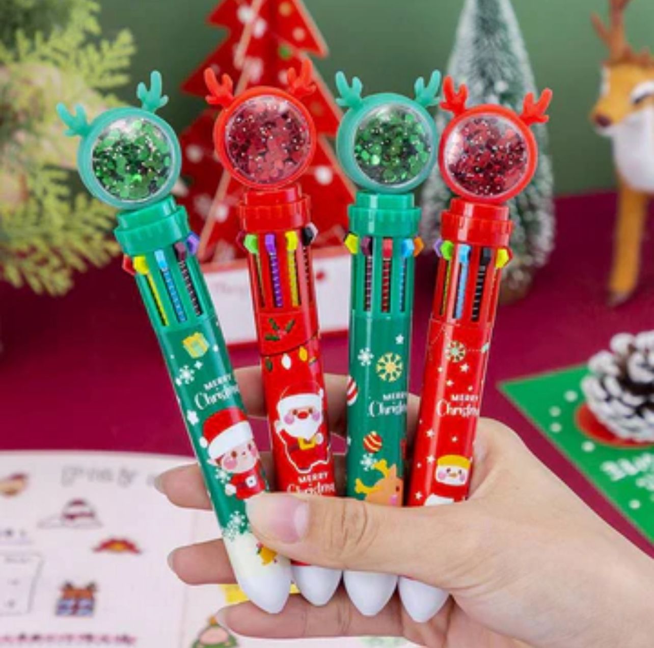 10 in 1 Christmas Pen