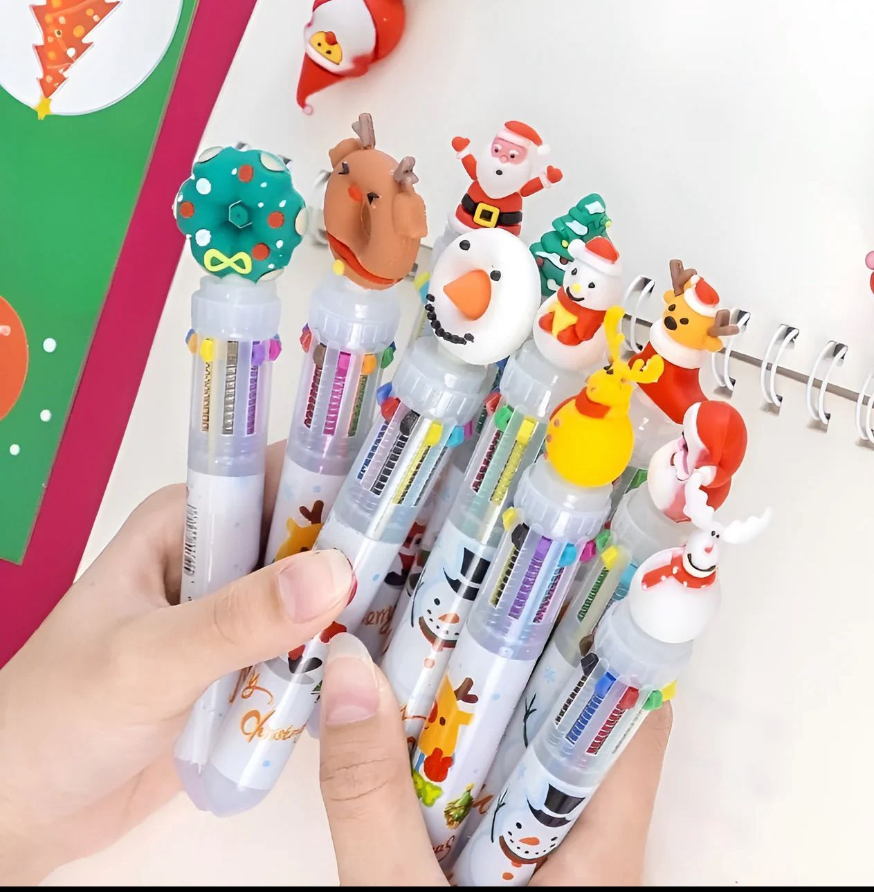 10 in 1 Christmas Pen