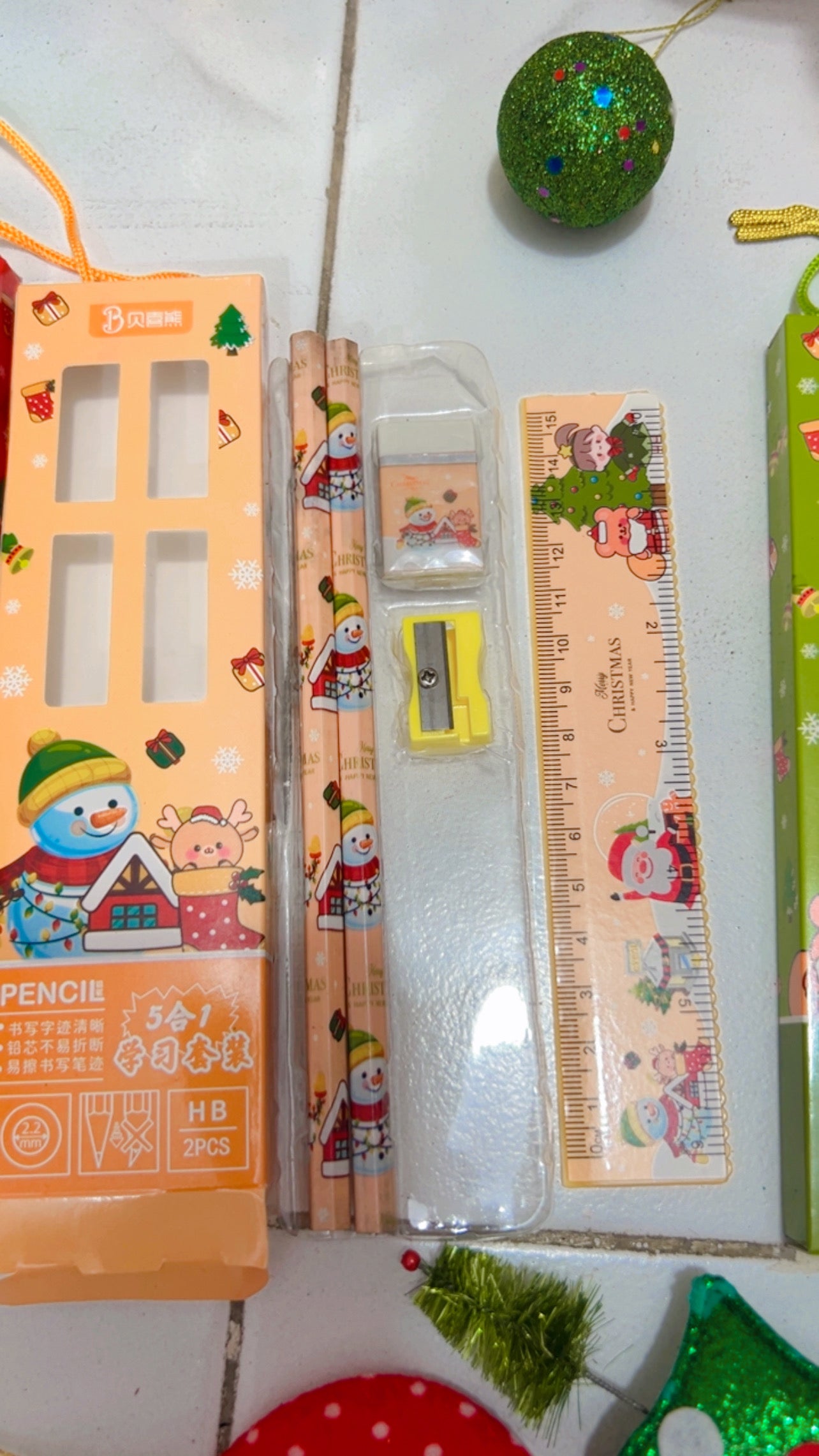 Christmas small Stationery set